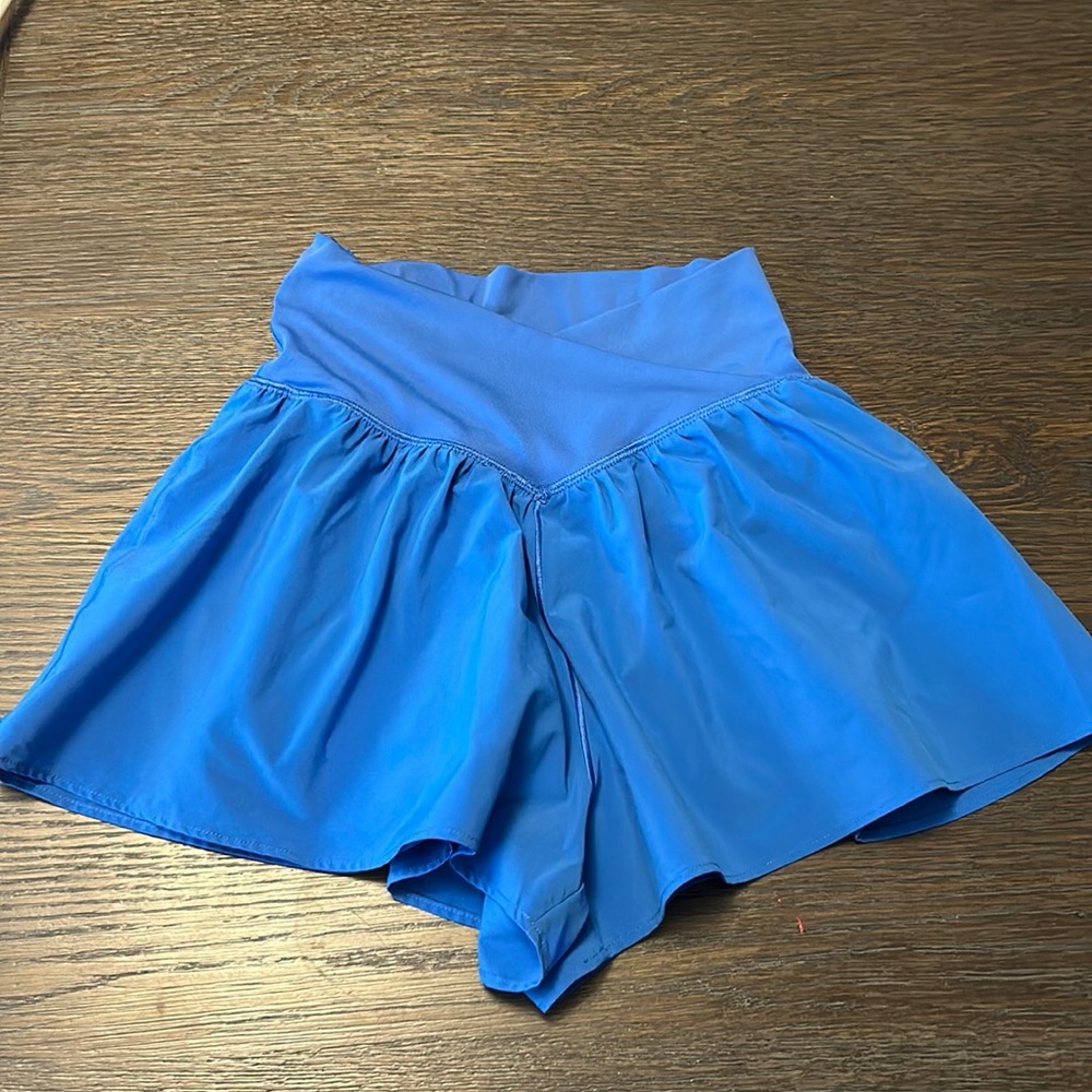 Blue shorts